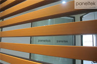 Natural Flat Finish Terracotta Baguette Louver For Ventilated Facade System 