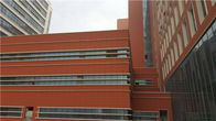 Custom Terracotta Cladding Bahan Modern Bangunan Fasad Dengan Kekuatan Tinggi