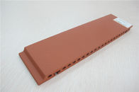 Red Exterior Wall Covering Materials For Terracotta Rainscreen Cladding System