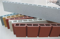 Exterior Wall Coating Arsitektur Cladding Systems Dengan Ketebalan 18mm / 20mm