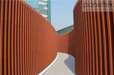 Cina Kerai Terracotta Louvers Untuk Bangunan Fasad Dekorasi Eksterior Dan Interior pabrik