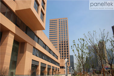 Cina Bangunan Eksterior Dinding Cladding Eco Friendly Material Terracotta Panel pabrik